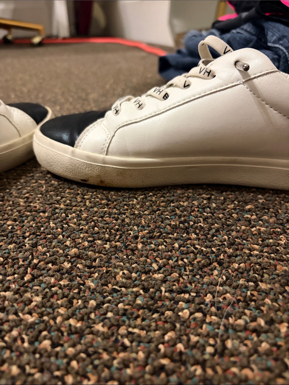 Vintage Havana White Silver Star Sneakers Women’s Size 7.5 Lace Up - Picture 6 of 6